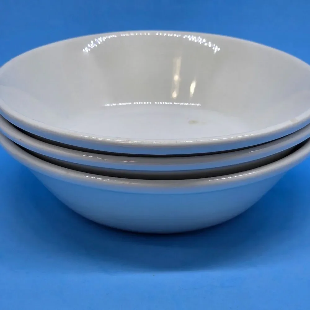 Midwinter Stonehenge White Set Of 3 Vintage 6 1/2